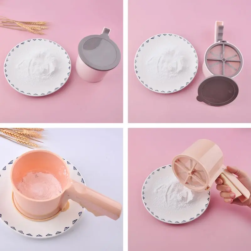 Сито для муки фильтр выпечки глазурь сахарный порошок ситечко кухонные