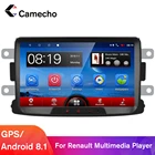 Автомагнитола Camecho, 2 din, Android 8,1, GPS, мультимедийный плеер, Авторадио для Dacia Sandero Duster Renault Captur Lada Xray 2 Logan