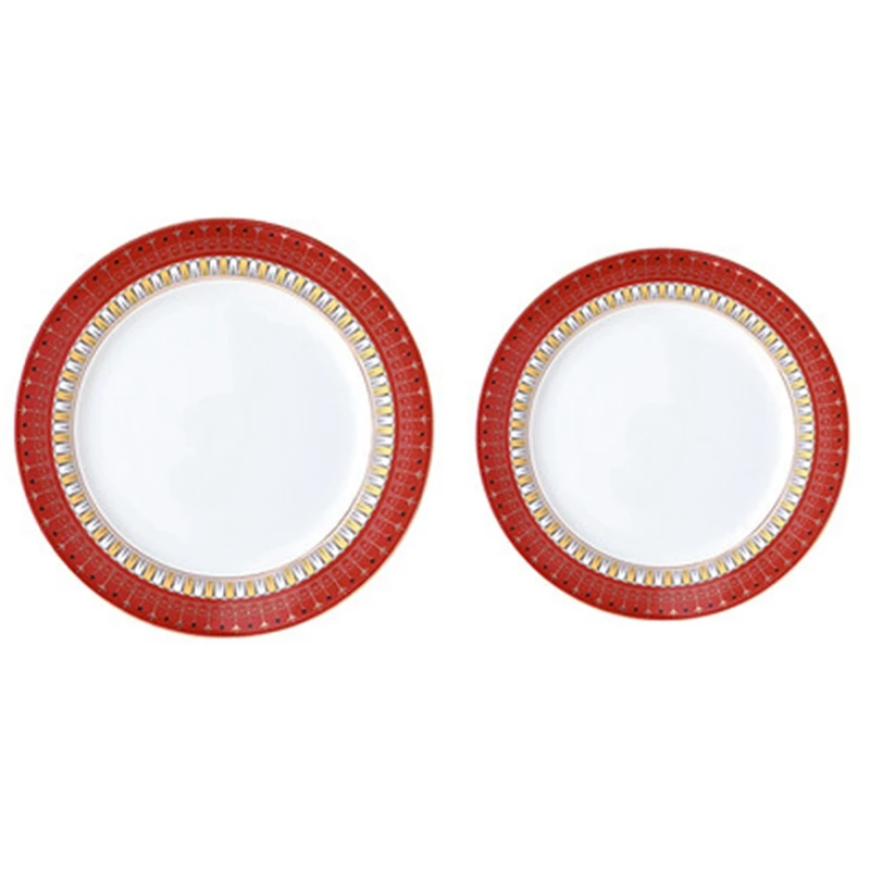 Керамическая посуда набор тарелок и посуды из Пномпеня домашняя искусственная