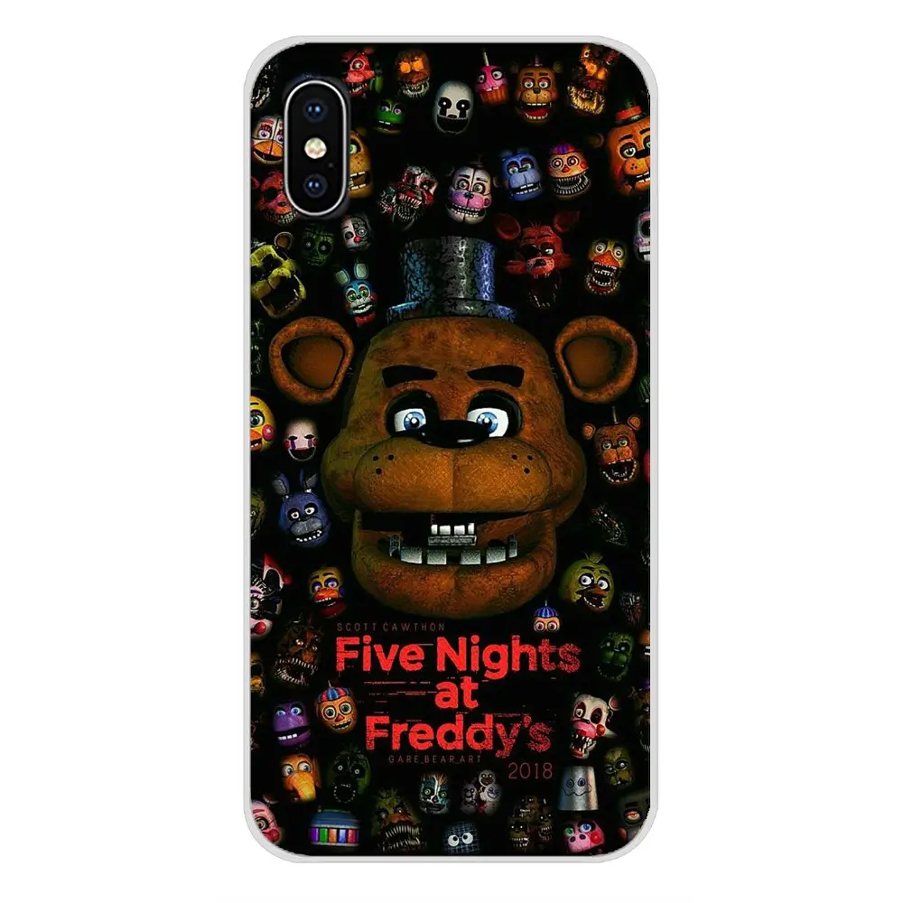 SFM Fnaf АНИМАТРОНИКА аниме для Xiaomi Redmi 4A S2 Note 3 3S 4 4X 5 Plus 6 7 6A Pro Pocophone F1 аксессуары чехлы