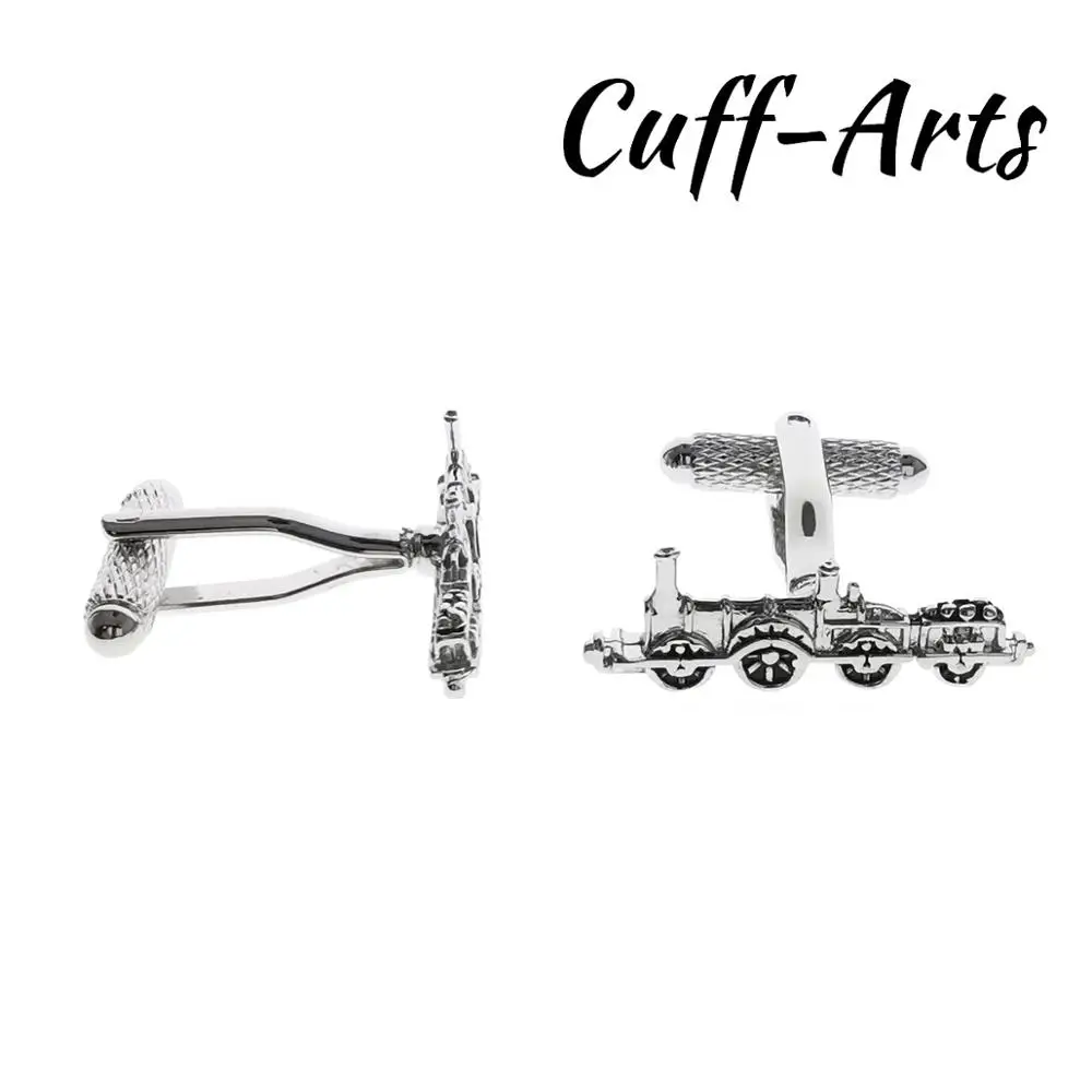 Маленькие запонки для поезда мужчин подарки C10531 | Украшения и аксессуары