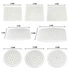 Насадка для душа 8101216 дюймов, ручка для душа из матовой нержавеющей стали, настенное или потолочное крепление, круглый и квадратный дождевой Душ