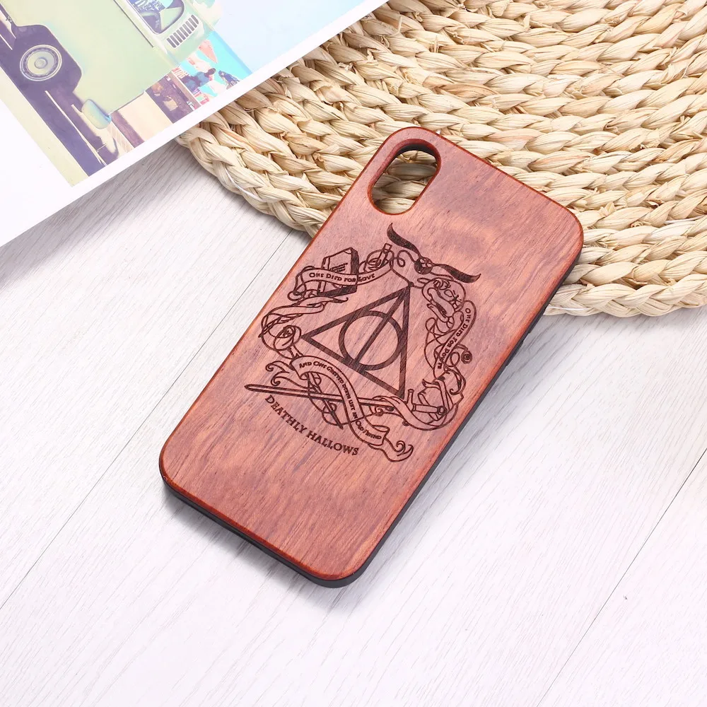 Волшебный билет гравированный Деревянный чехол для телефона Coque Funda iPhone 6 6S 6plus 7