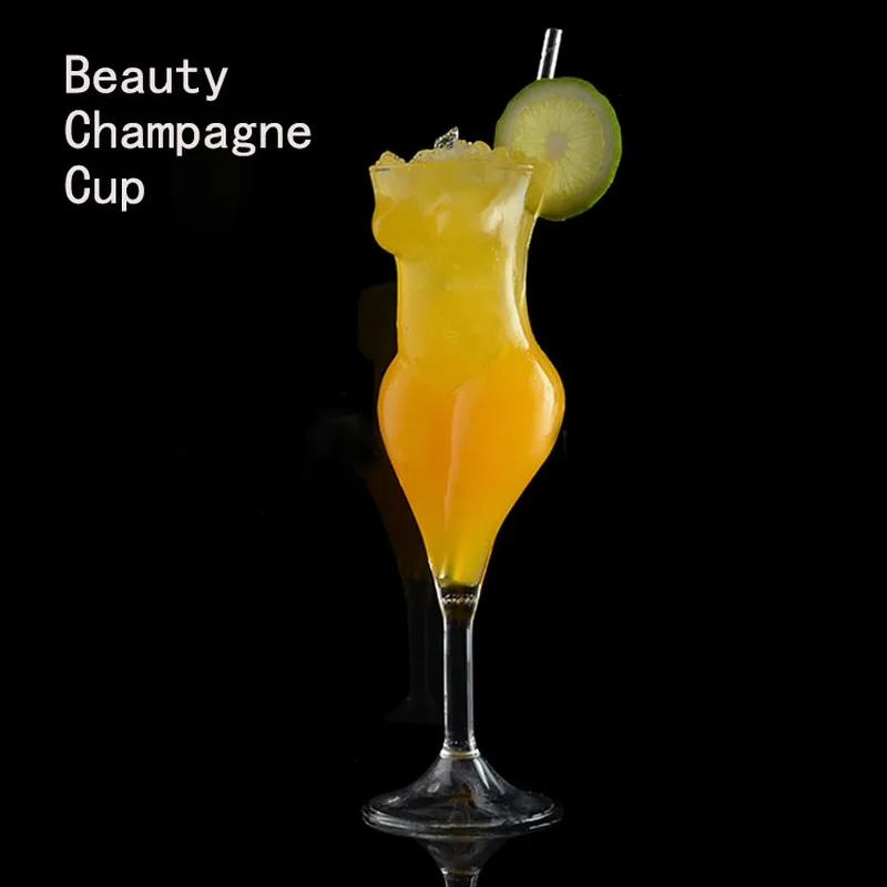 Голый женский индивидуальный бокал красоты Шампань креативный коктейльный