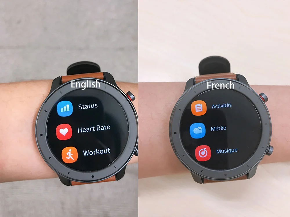 Бесплатные фильмы и TWS гарнитура Amazfit GTR Смарт часы 47 мм Huami gps Smartwatch 24 дня батарея управление музыкой 5ATM для Android IOS