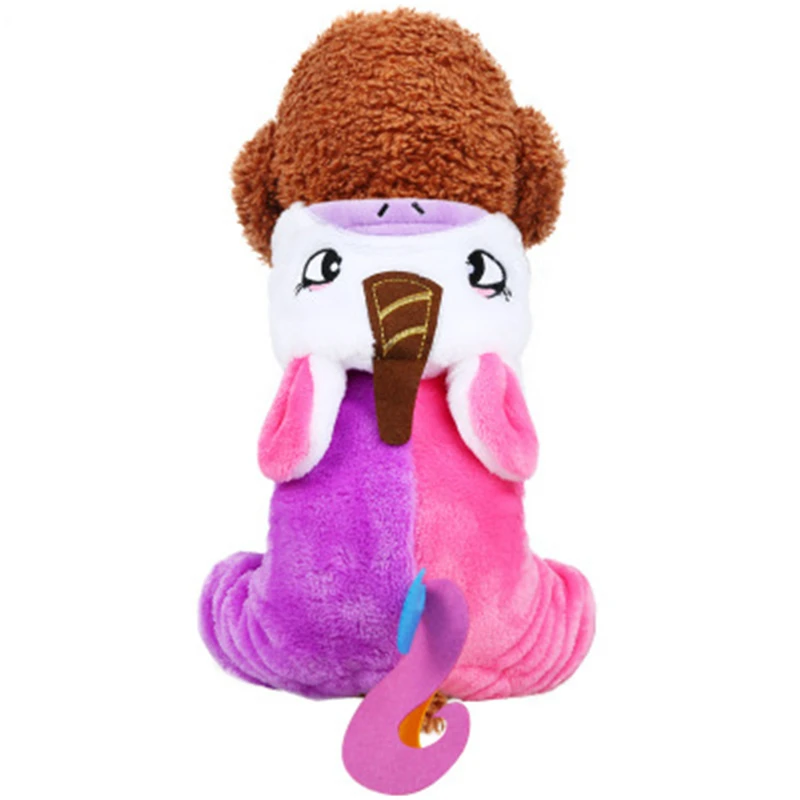 

Cute Winter Warm Pet Hoodies Unicorn Clothes for Small Dogs Cats Puppy Cartoon Thick Coat Outfits Pug Costume Cosplay Jumpsuit