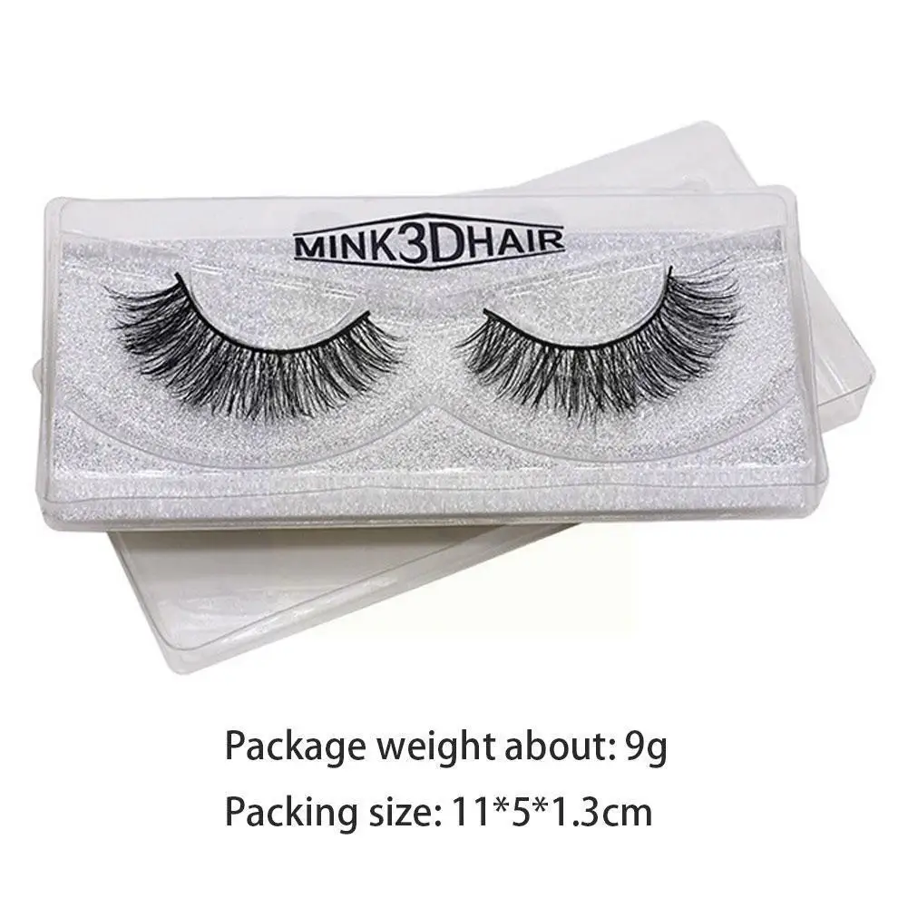 

Wholesale Eyelashes 1 Pair 13/15/18mm Super Fluffy 3d Wispy Long Messy False Lashes Mink Dramatic With Box Mink Volume E8M8