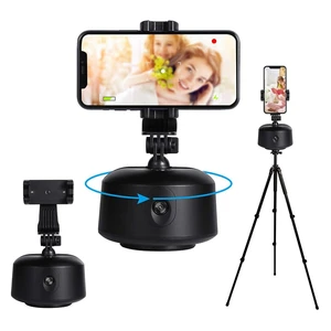 360°rotation cell phone holder smart auto face object tracking camera tripod holder portable selfie stick mount free global shipping