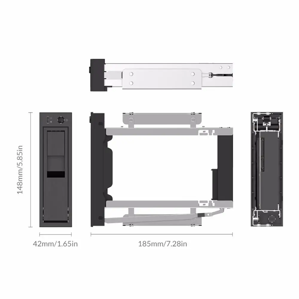 Стеллаж для жесткого диска ORICO 3 5 дюйма встроенный корпус SATA | Компьютеры и офис