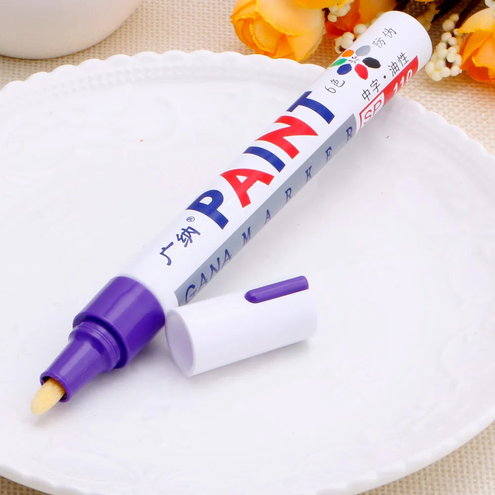 

Universal Waterproof Permanent Paint Marker Pen Car Tyre Tire Tread Rubber Metal WXTB