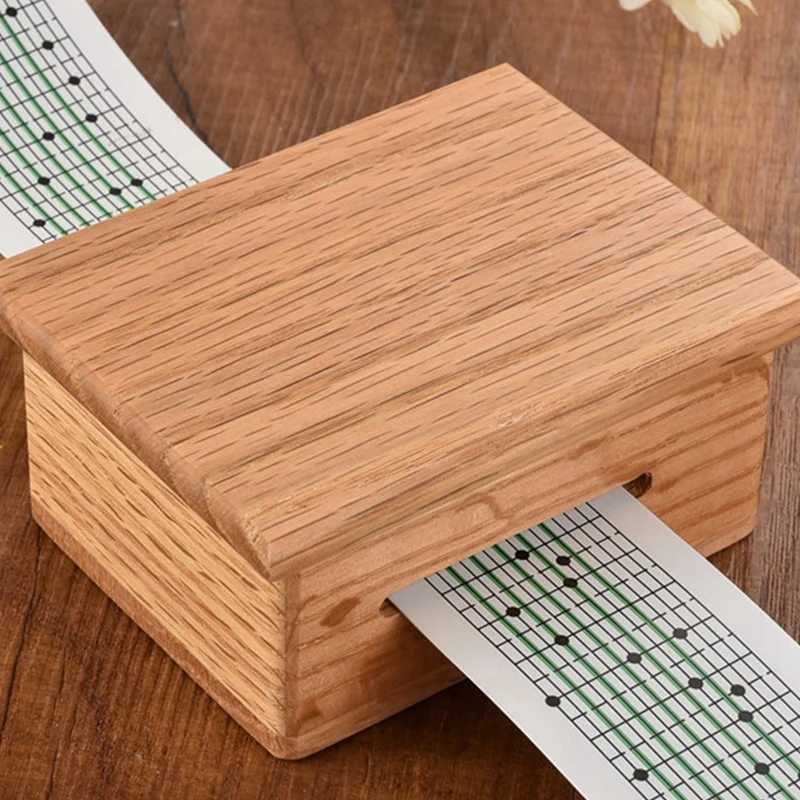 Ручная Музыкальная шкатулка с дыроколом и 5 бумажными лентами музыкальная 15