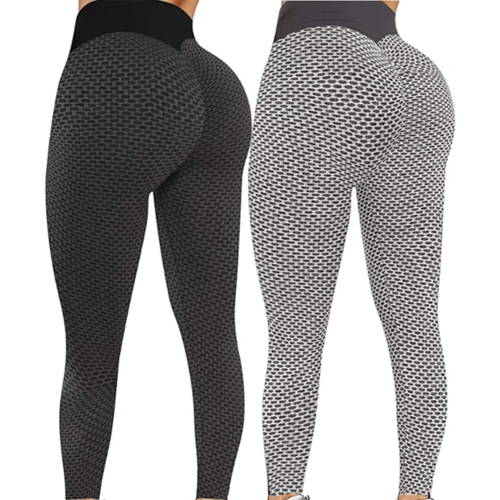

Женские Леггинсы для йоги с высокой талией, 2 шт./упаковка