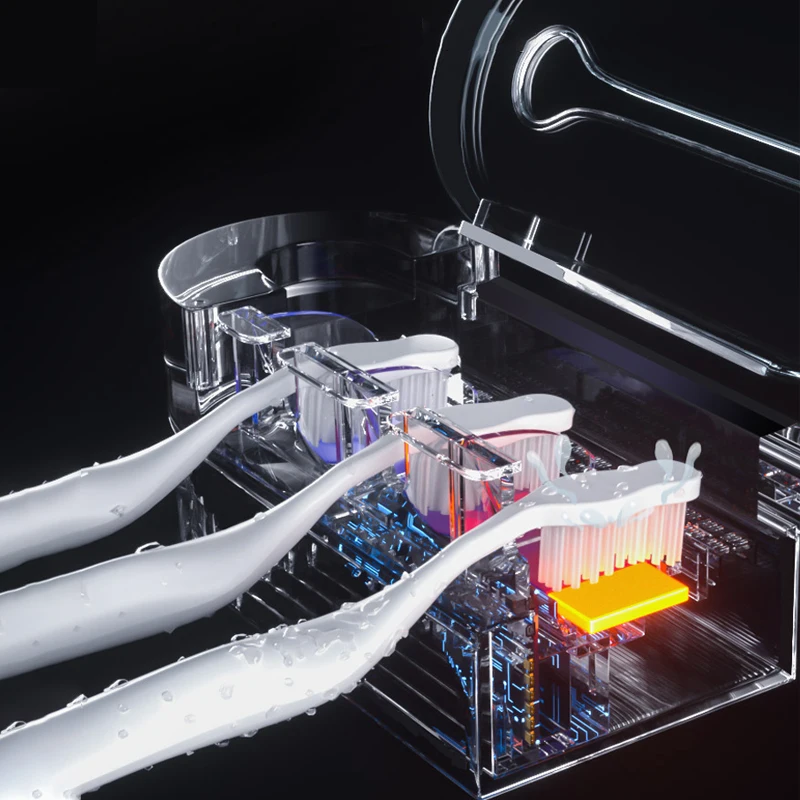 Антибактериальный УФ-держатель для зубной щетки автоматический диспенсер пасты