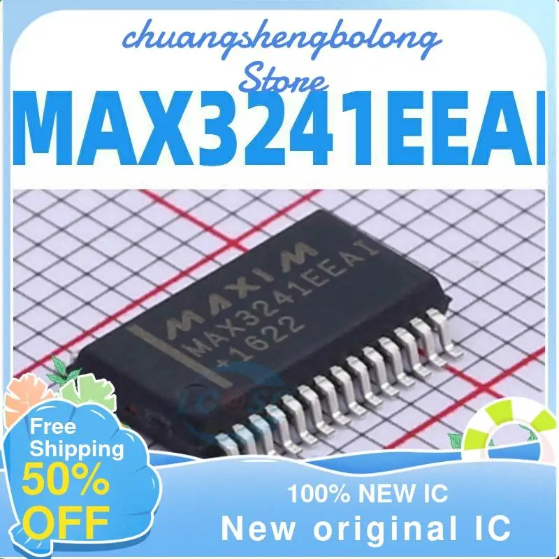 

10-200 шт. MAX3241EEAI MAX3241 SSOP28 RS232 новый оригинальный IC