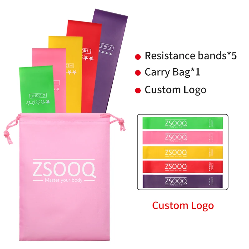 Yoga Fitness Rubber Bands Gym Strength Training Resistance band Pilates Exercise Expander Band Indoor Outdoor Workout Equipment |