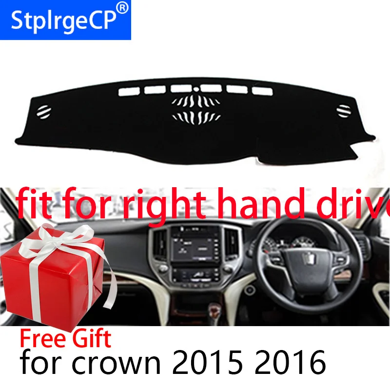 Накладка на приборную панель автомобиля коврик для Toyota Crown S210 2013 2018 правым dashmatt Pad
