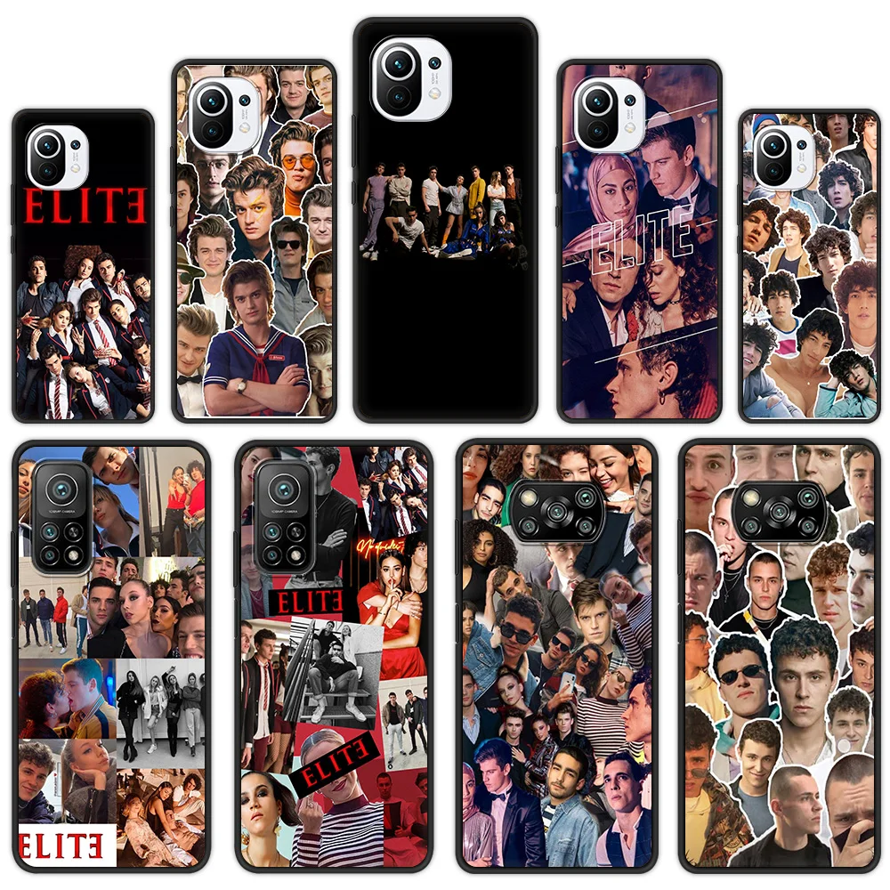 

Spanish TV series Elite Luxury Gift Phone Case For Xiaomi Poco X3 X4 NFC M3 F3 Mi 11 Ultra Note 10 Lite 11T 10T Pro 5G 9T Cover