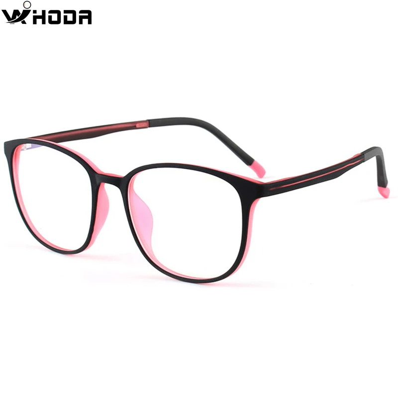 Ультралегкая пластиковая титановая круглая оптическая оправа для очков Женская