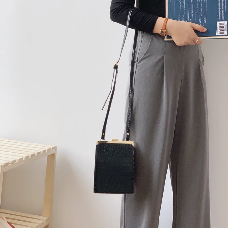 Новый Аллигатор корейский клип сумка Брендовая дизайнерская обувь Роскошные