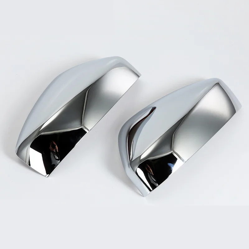 2 шт. левое и правое ABS хромированное яркое серебряное зеркало заднего вида
