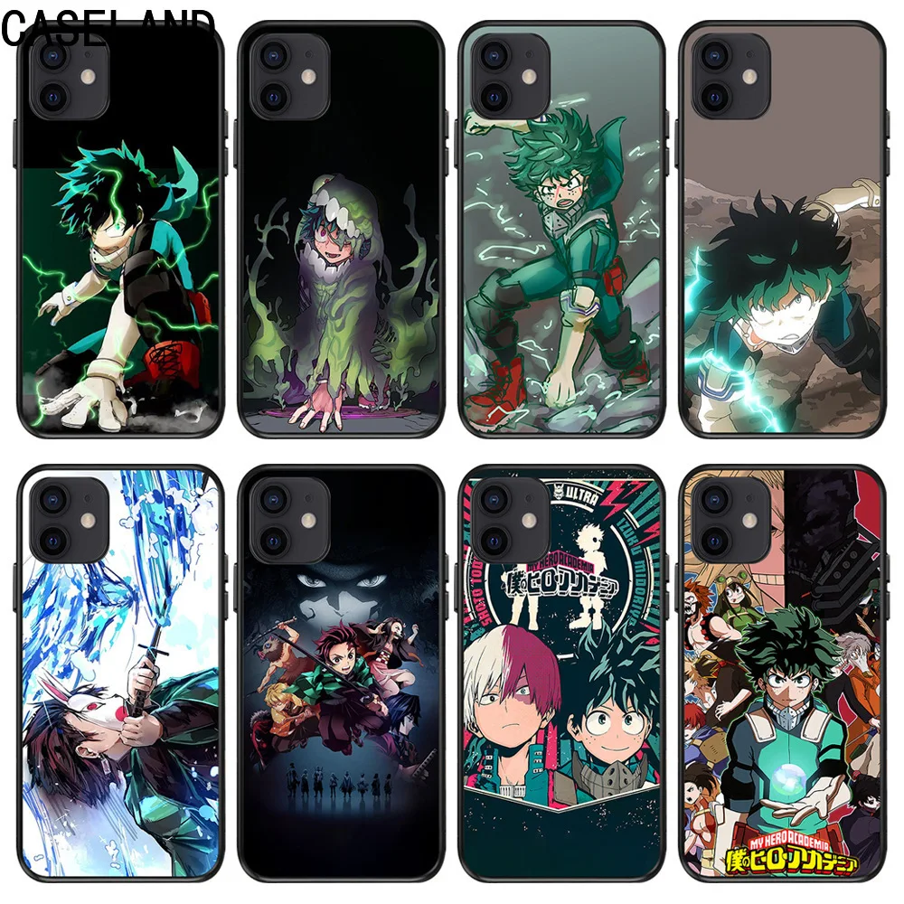 

Fashion Anime Cartoon iPhone case for apple 12 iPhone 11 pro max case 7 plus