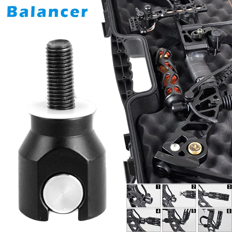 

Archery Stabilizer Quick Disconnect Adapter Detach Balance Bar Rod Bow Join QW