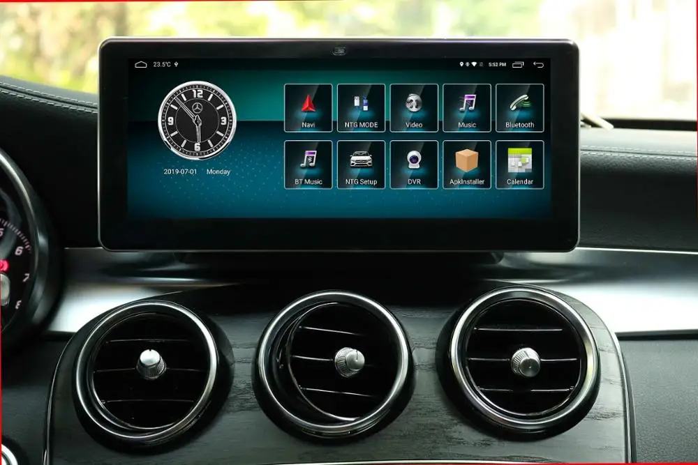 10,25 дюймовый автомобильный Android gps навигатор для Mercedes Benz GLC C Class W205- с мультимедийным bluetooth wifi сенсорным экраном