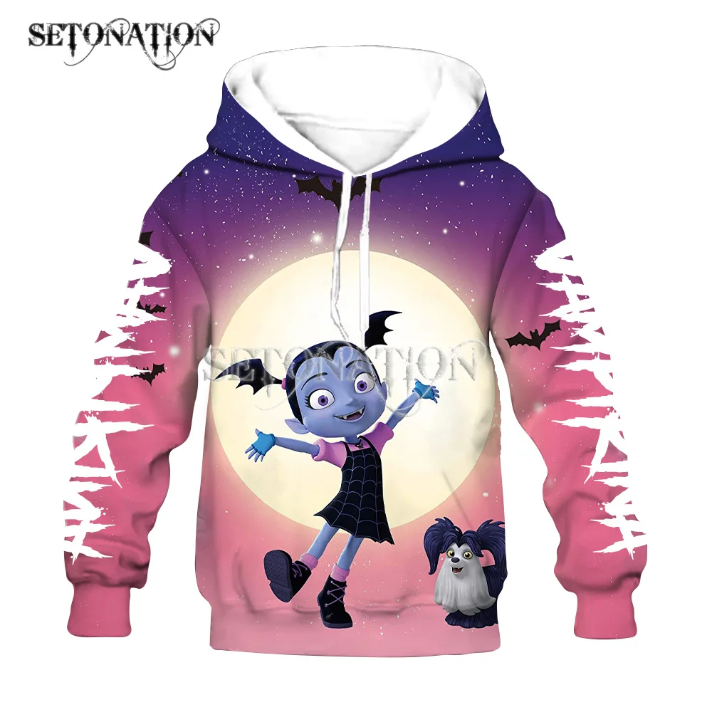 Детская толстовка с капюшоном на молнии 3D-принтом | Мать и ребенок