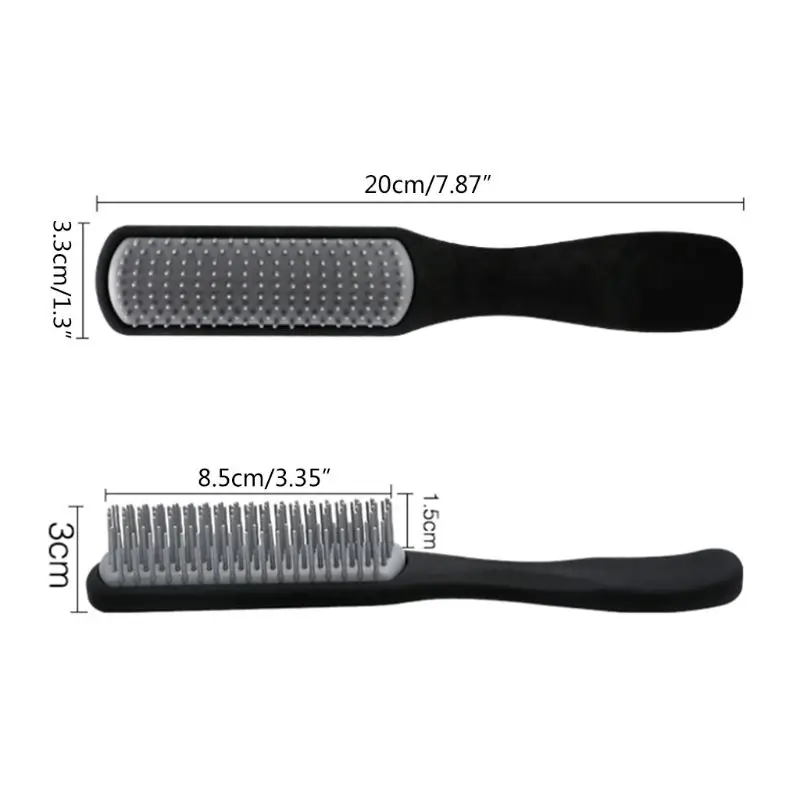 

Hair Brush Detangle Hair Comb Scalp Massaging Fluffy Comb Salon Curly Hair Comb