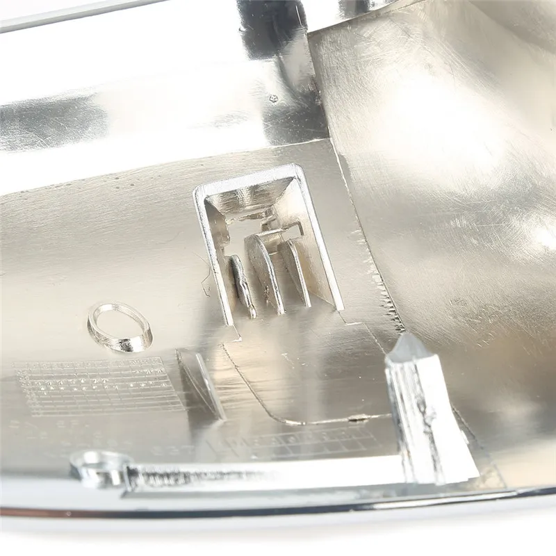 ABS хромированное Зеркало Крышка корпуса пластиковое зеркало заднего вида правое