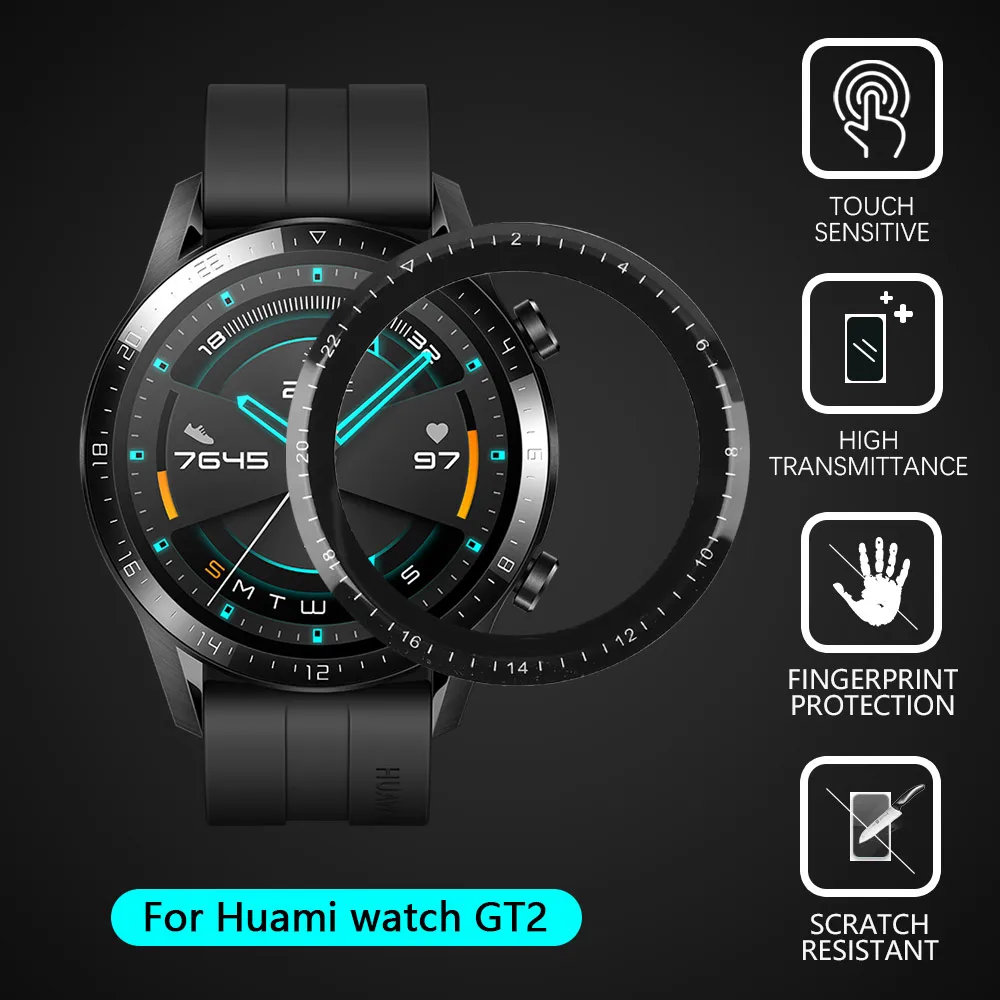1 шт. защитная 3d пленка для экрана Huawei GT 2 46 мм|Защита часов| |