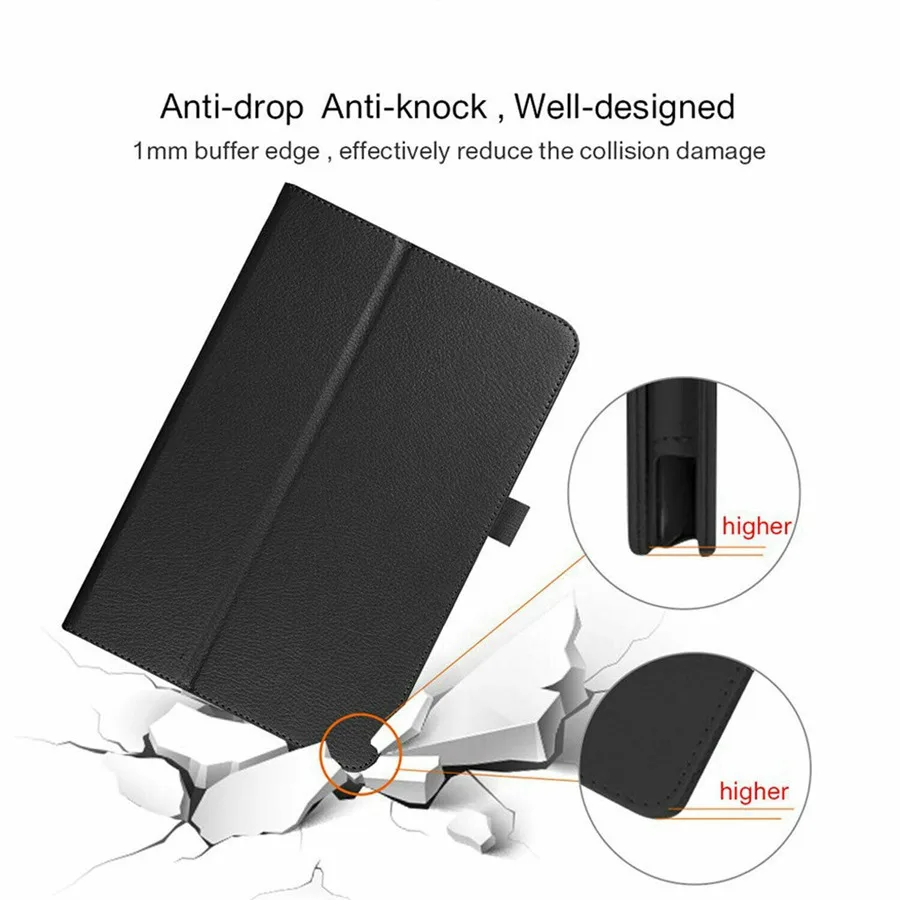 For Samsung Galaxy Tab A 8 inch 2019 Tablet Cover For SM-T290 T295 T297 Protective Stand Holder Shell Folding PU Leather Case images - 6