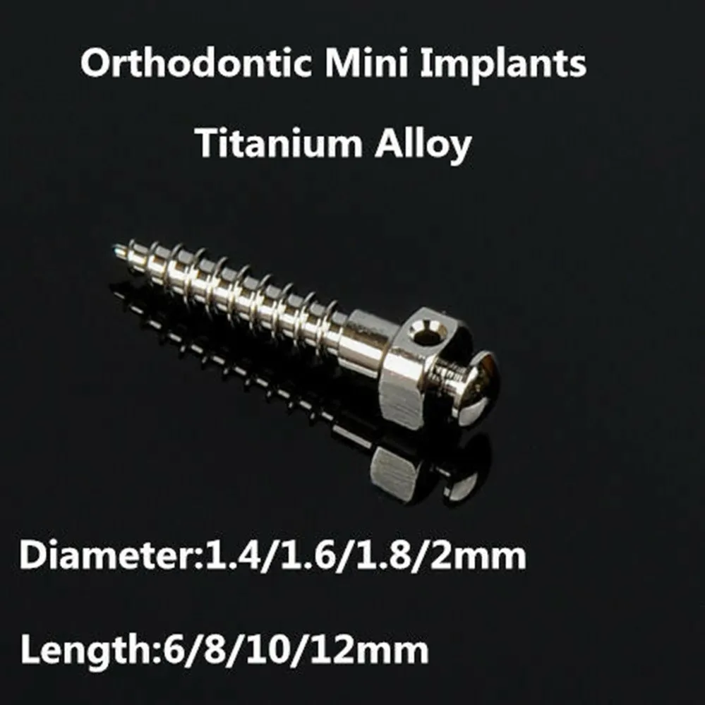 13 Size Dental Orthodontic Mini Micro Bone Screws Titanium Screwdriver 10Pcs | Красота и здоровье