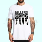 Футболки хипская стерлинская повязка с принтом убийц в стиле панк-рок весенние топы летние футболки мужские женские повседневные футболки с коротким рукавом