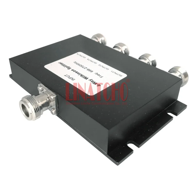 698-2700mhz 2300mhz 2600mhz LTE DDS signal repeater one to four ways wilkinson splitter