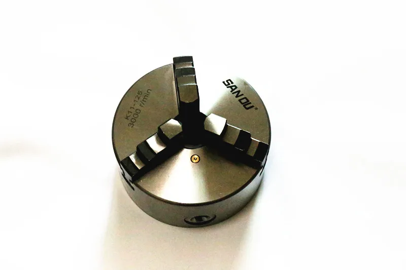 SAN OU K11-125 Lathe Chuck With Jaws Turning Machine Tools Accessories K11 125 3-Jaw Manual Self-Centering Metal | Инструменты