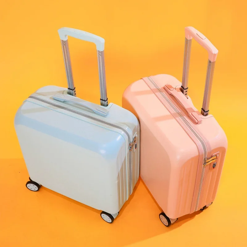 

New Design Carry on Luggage with Wheels 18 20 Inch Suitcase Sweetie Colors Travel Suitcase for Women Travel Luxury Luggage