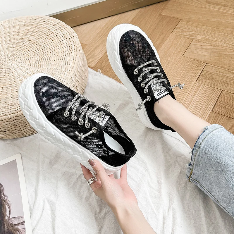 

Breathable Shoes Casual Female Sneakers Dress Flats Women Clogs Platform Round Toe Loafers With Fur Tennis Small Creepers New Su