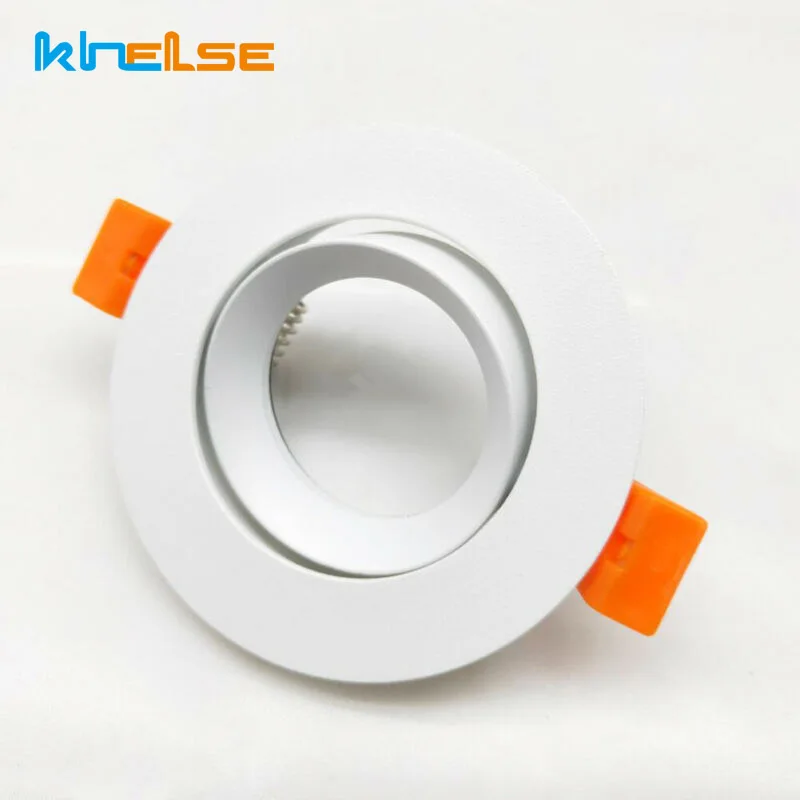 Светодиодный точечный светильник GU10 фитинг матового белого цвета 90 260 В