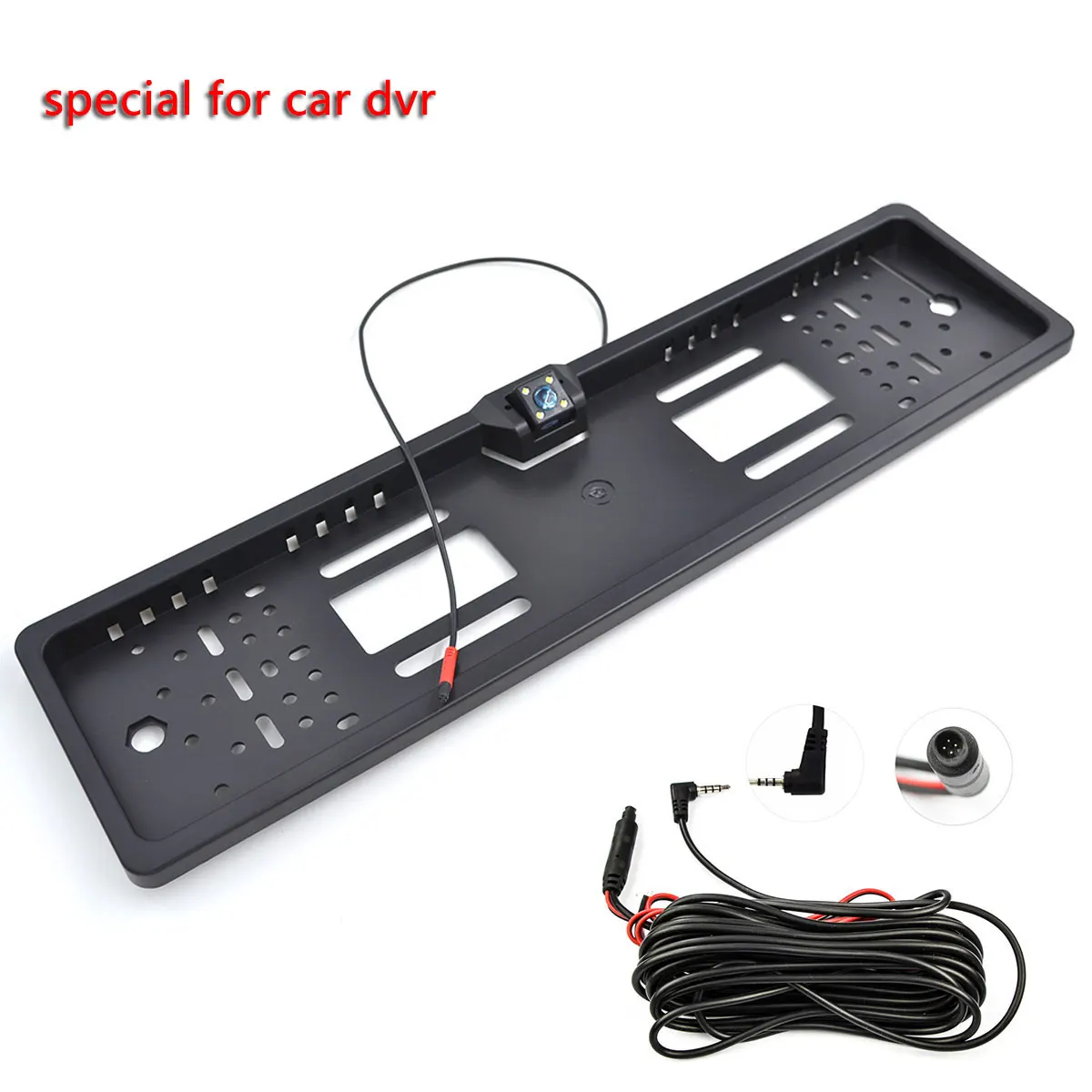 1 шт. HD рамка номерного знака автомобиля Камера 4 контактный Авторегистраторы 120 °