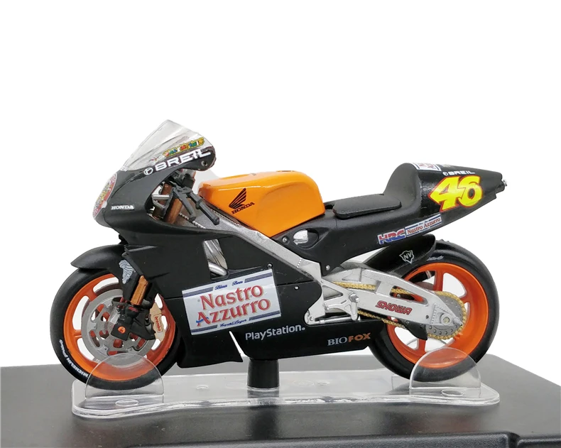 L eo 1:18 Hon da NSR 500 Valencia 2000 мотоцикл сплав игрушки для детей Детские модель подарок