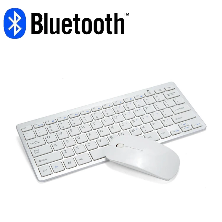 Bluetooth клавиатура Мышь Wlreless Многоязычная комбо для Android/планшет на базе ОС Windows PC