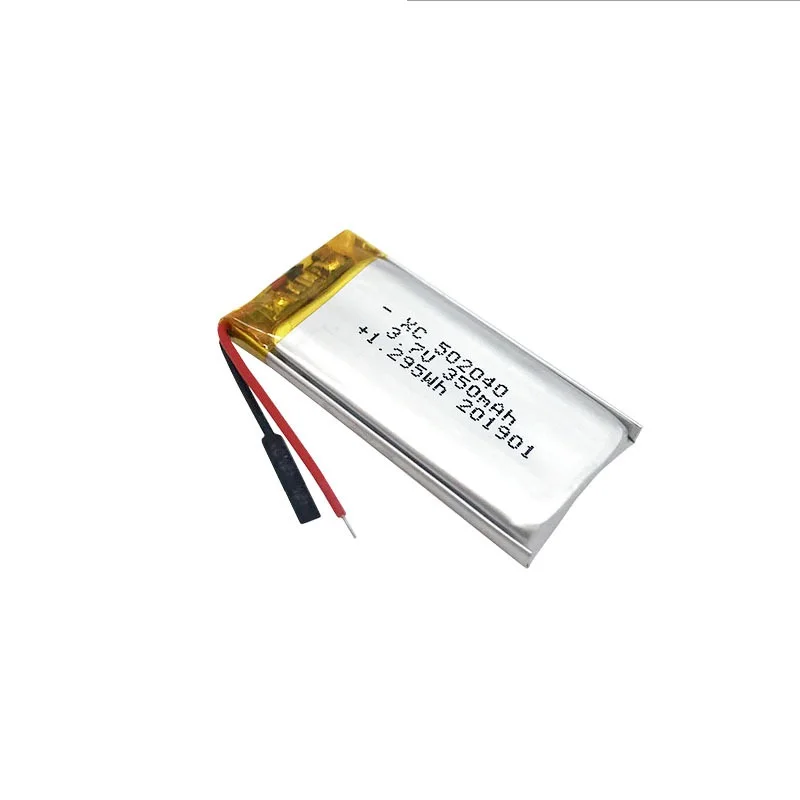 Литий полимерные аккумуляторные батареи 502040 3 7 в 350 мАч для MP3 MP4 GPS PSP Toy