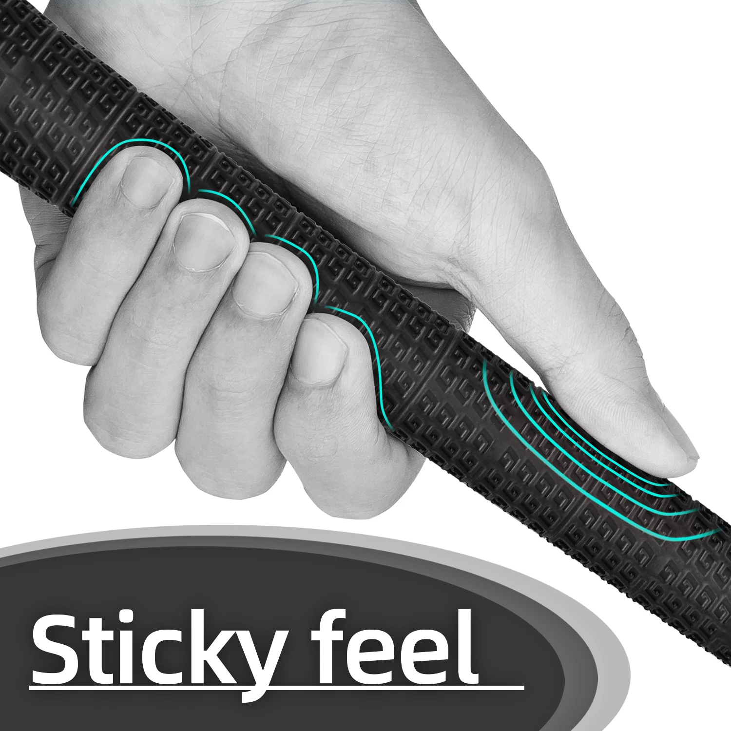 Geoleap TPE Гольф Грипсы липкие резиновые для гольф клуба Двойная Текстура G