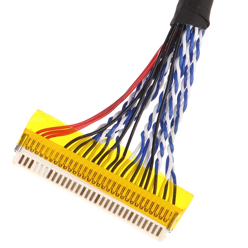 Кабель LVDS Φ FIX 30 контактов S8 одиночный 8 бит 1 канал Светодиодная панель ЖК дисплея