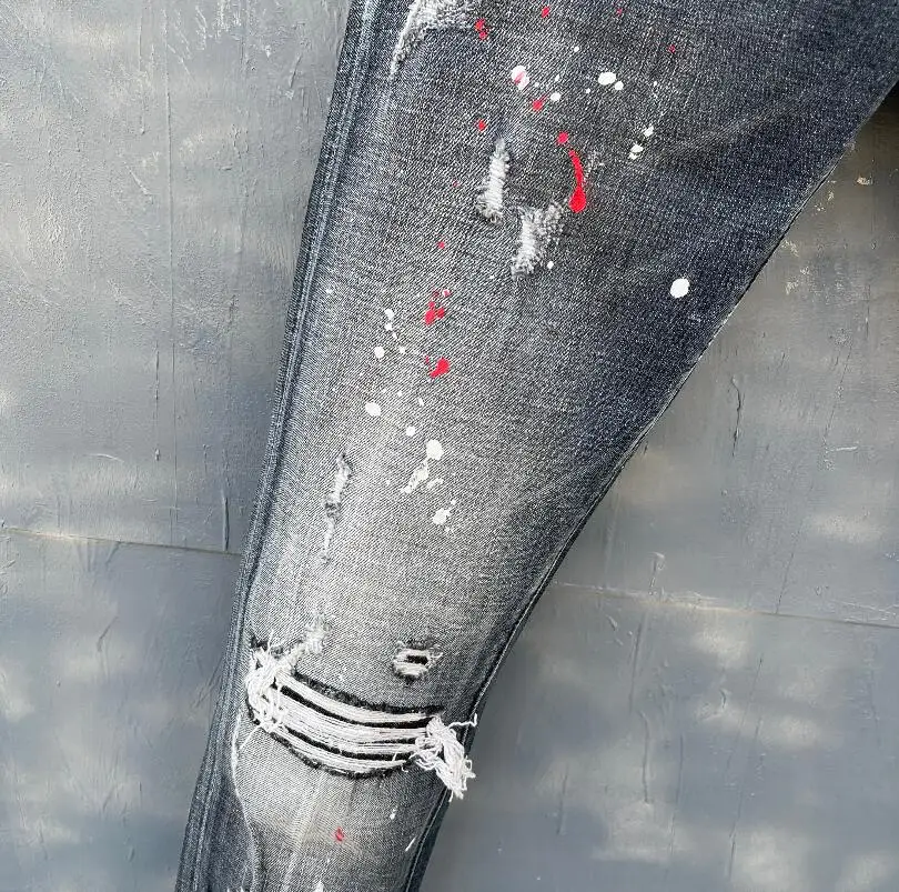 vintage streetwear classic,Authentic DSQUARED2,Retro,Italian brand ,Women/Men Jeans,locomotive,Jogging jeans,DSQ010-3