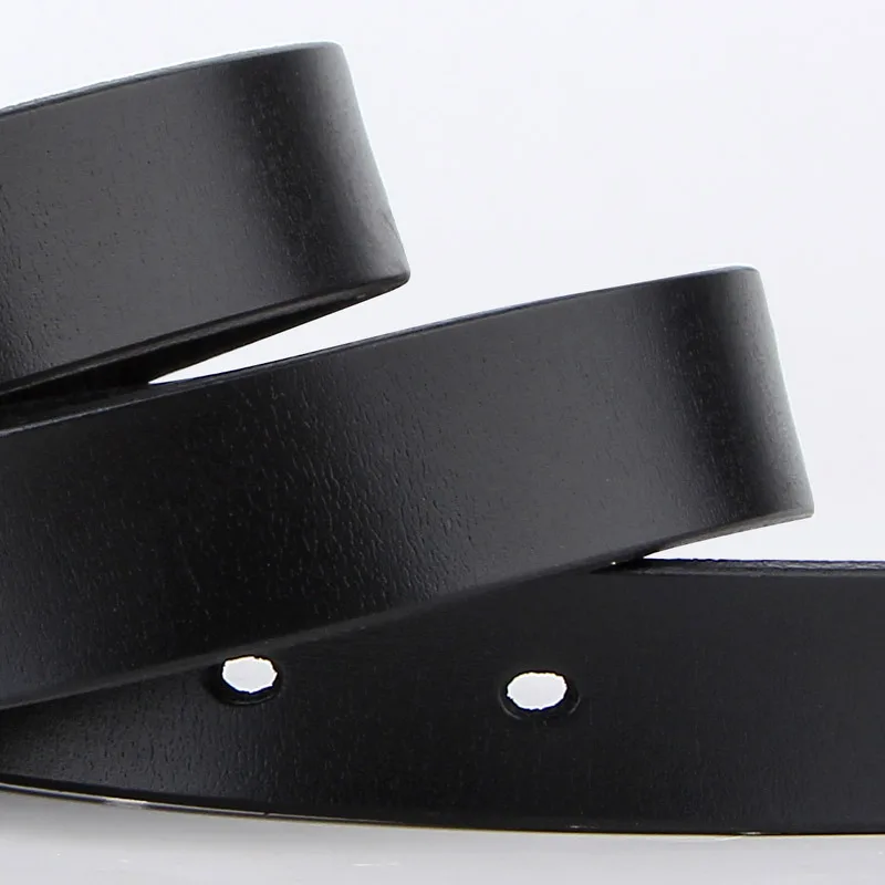 Женский кожаный ремень с пряжкой-иглой из воловьей кожи декоративный в стиле