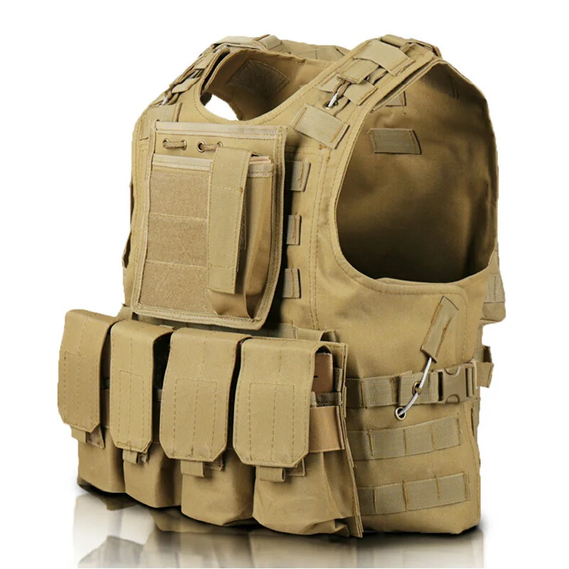 Тактический жилет, военная техника, штурмовой Жилет Molle Airsoft, верхняя одежда, охотничий Камуфляжный жилет, боевой жилет