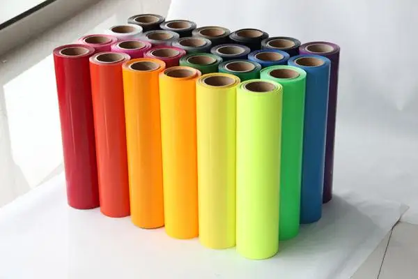 ПВХ Виниловая теплопередающая пленка (50 см х 100 см) 30 цветов на выбор один ярд