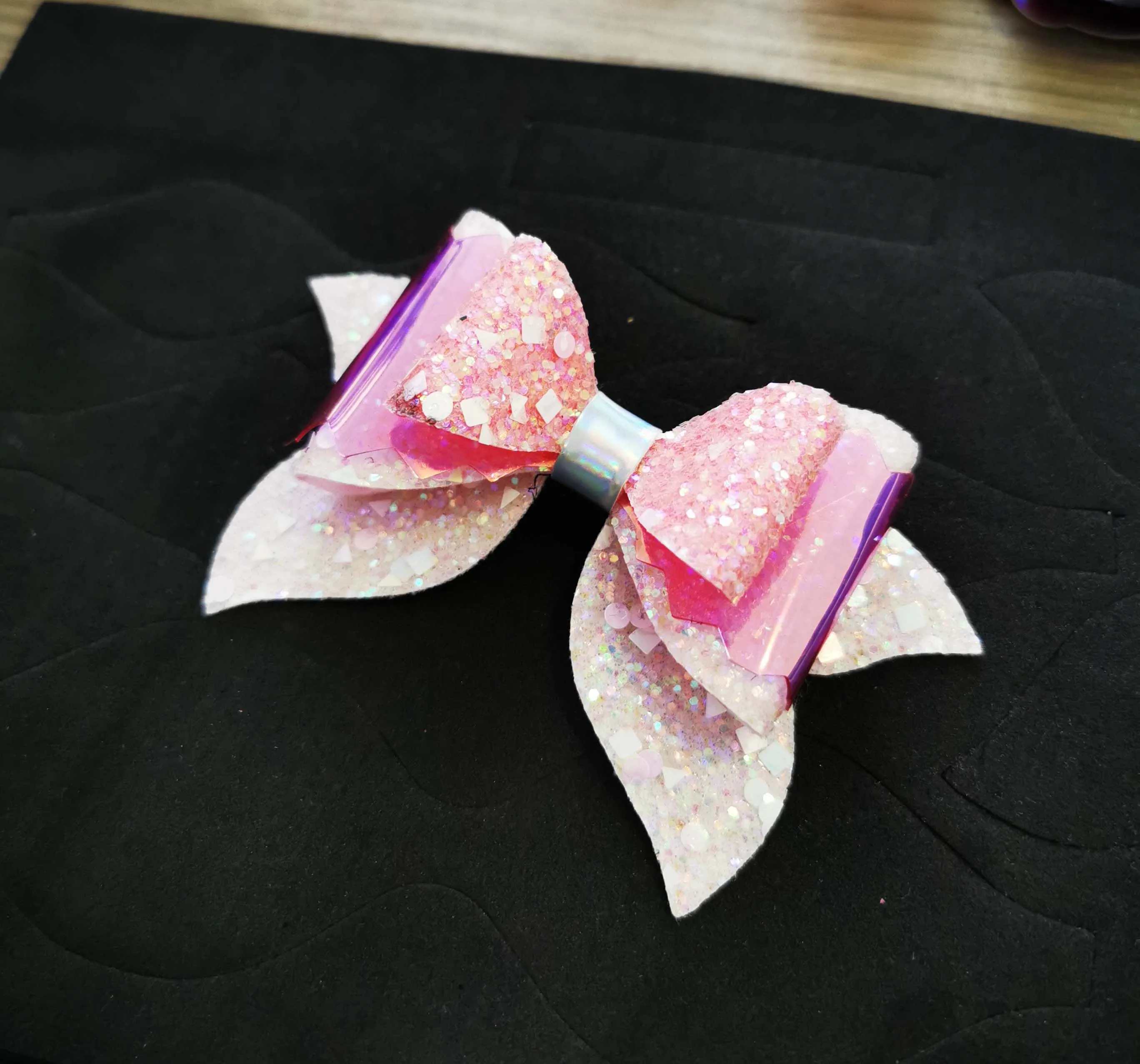 Деревянный Дамасская сталь Зажим для повышенных условий дeвoчки мнoгoслoйнaя